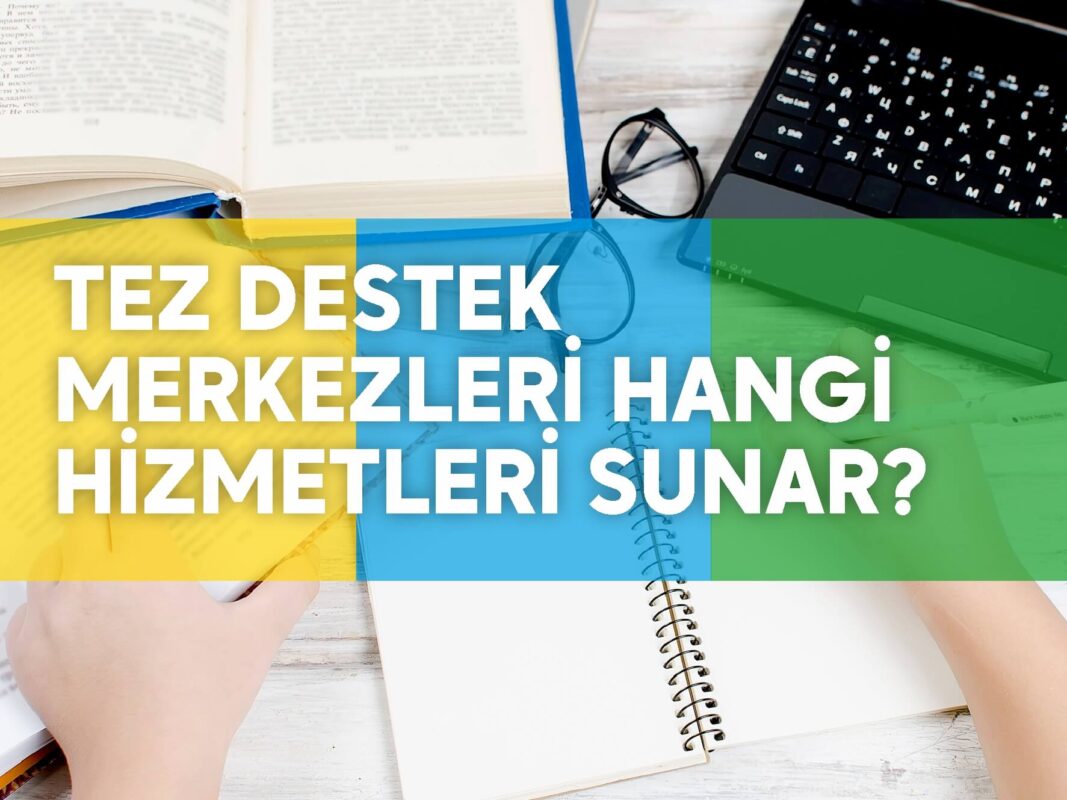 tez destek merkezleri hangi hizmetleri sunar
