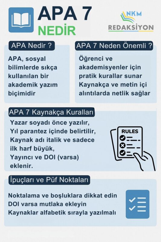 apa 7 nedir